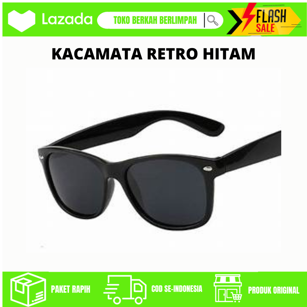 kacamata retro style wayfarer