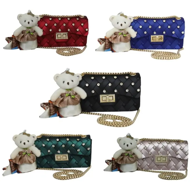 Tas Selempang Wanita Sling Bag Trendy Perempuan Casual Slempang