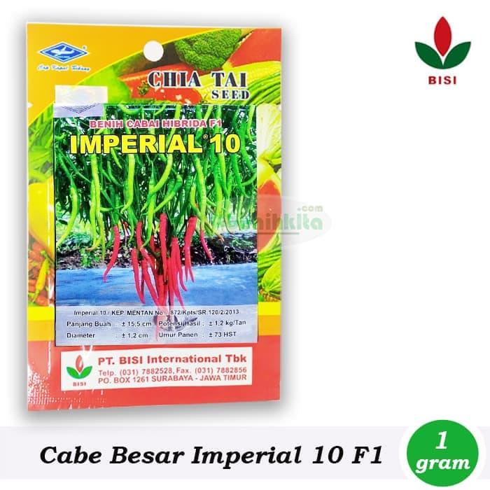 benih sayur sayuran, benih vegetarian, benih buah buahan, benih cabe merah besar imperial