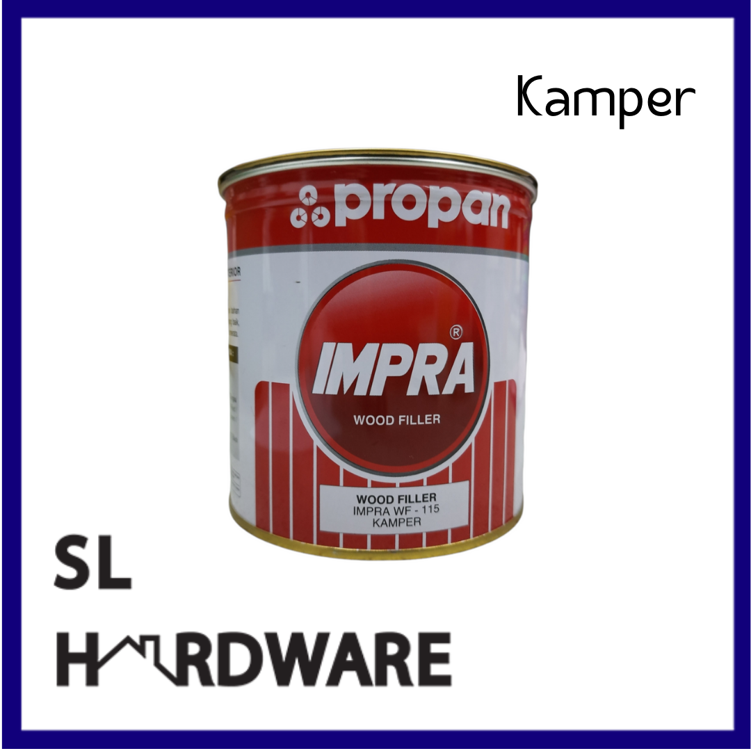 Impra Wood Filler Dempul Kayu Impra Jati Kamper Propan 1 Kg Lazada Indonesia