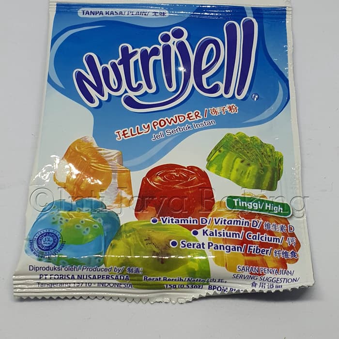 Nutrijell Plain Jelly Rasa Plain Lazada Indonesia