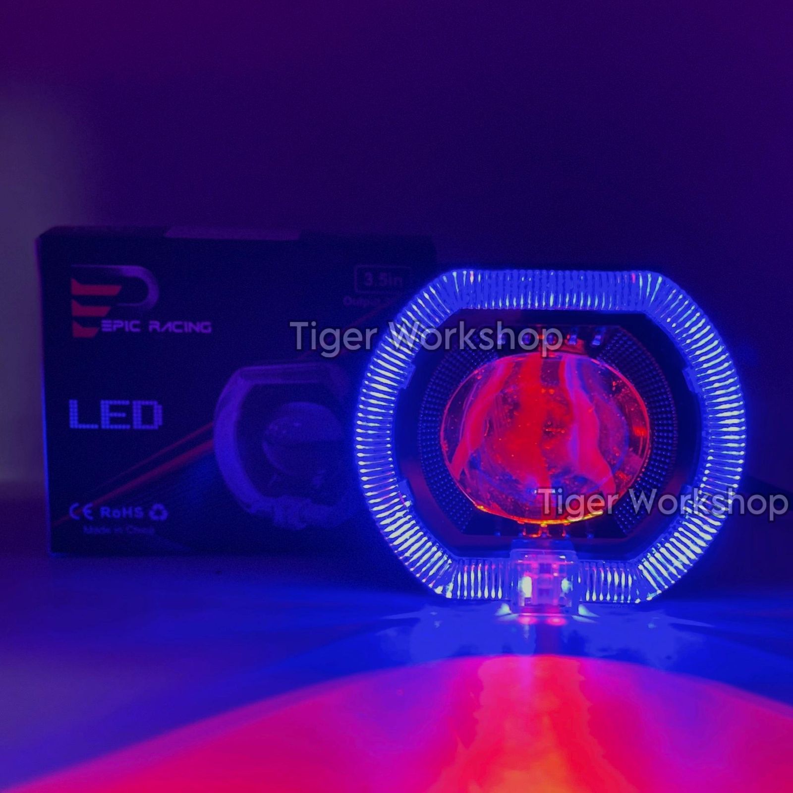 Epic Racing Lampu Projie Biled CUT OFF 35 INC Original Premium