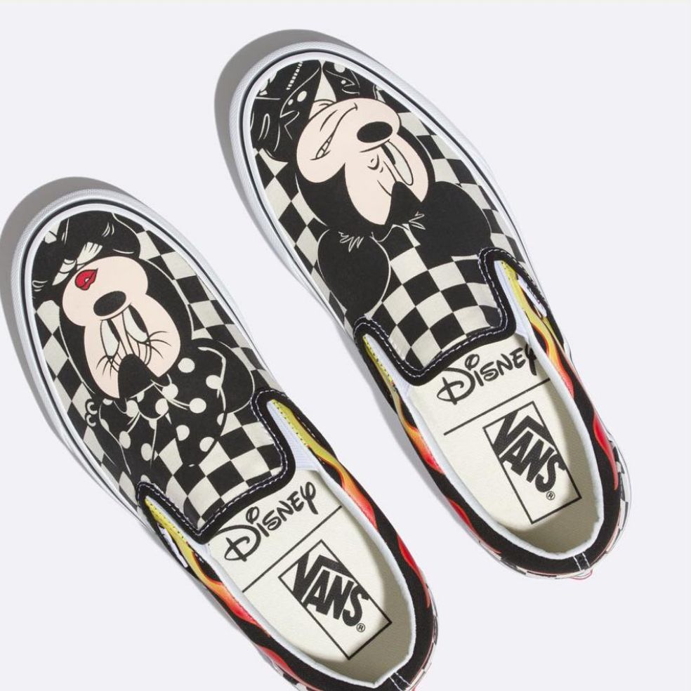 vans disney mickey shoes