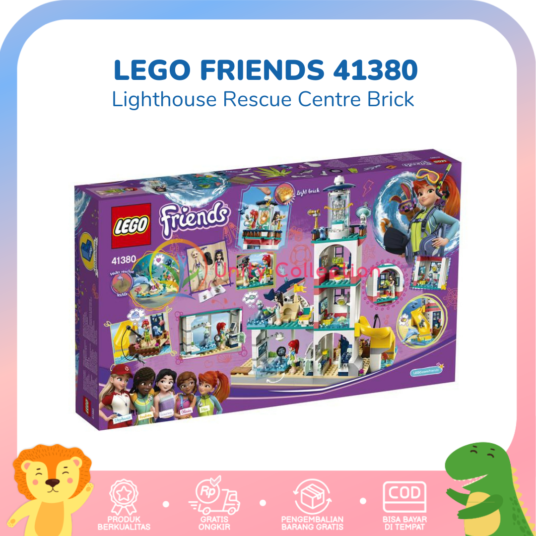 Animal Rescue Lego Friends Lighthouse Rescue Center 41380 Lego