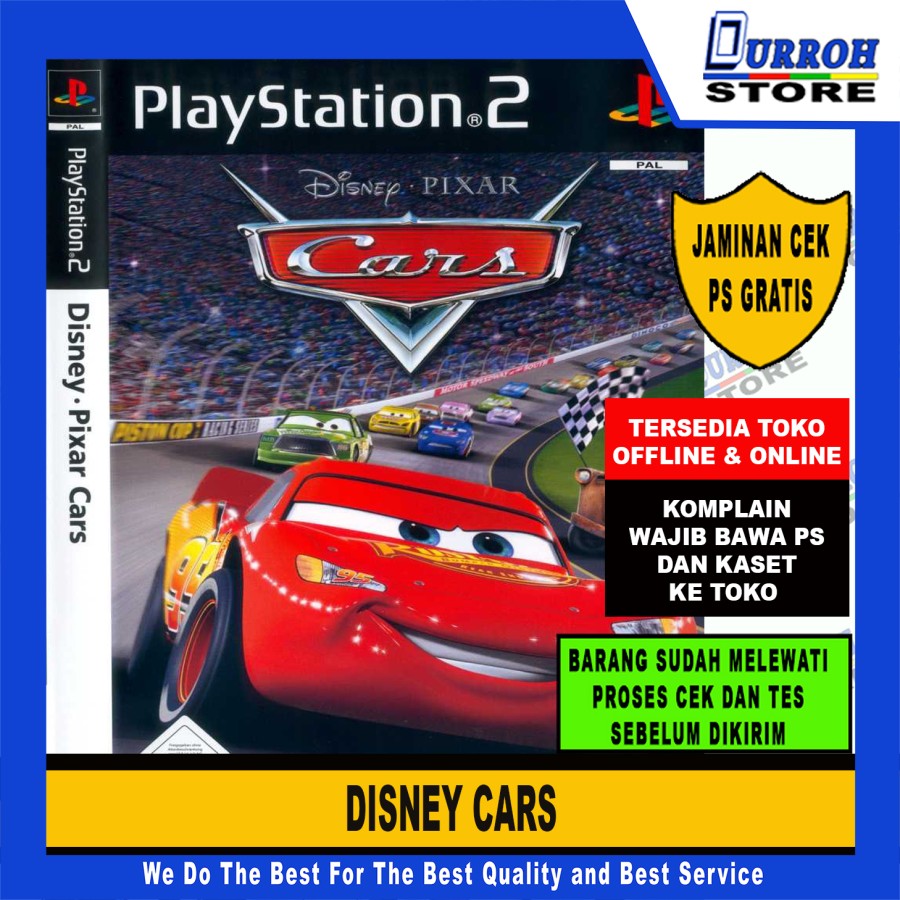 KASET GAME PS 2 DISNEY CARS Lazada Indonesia