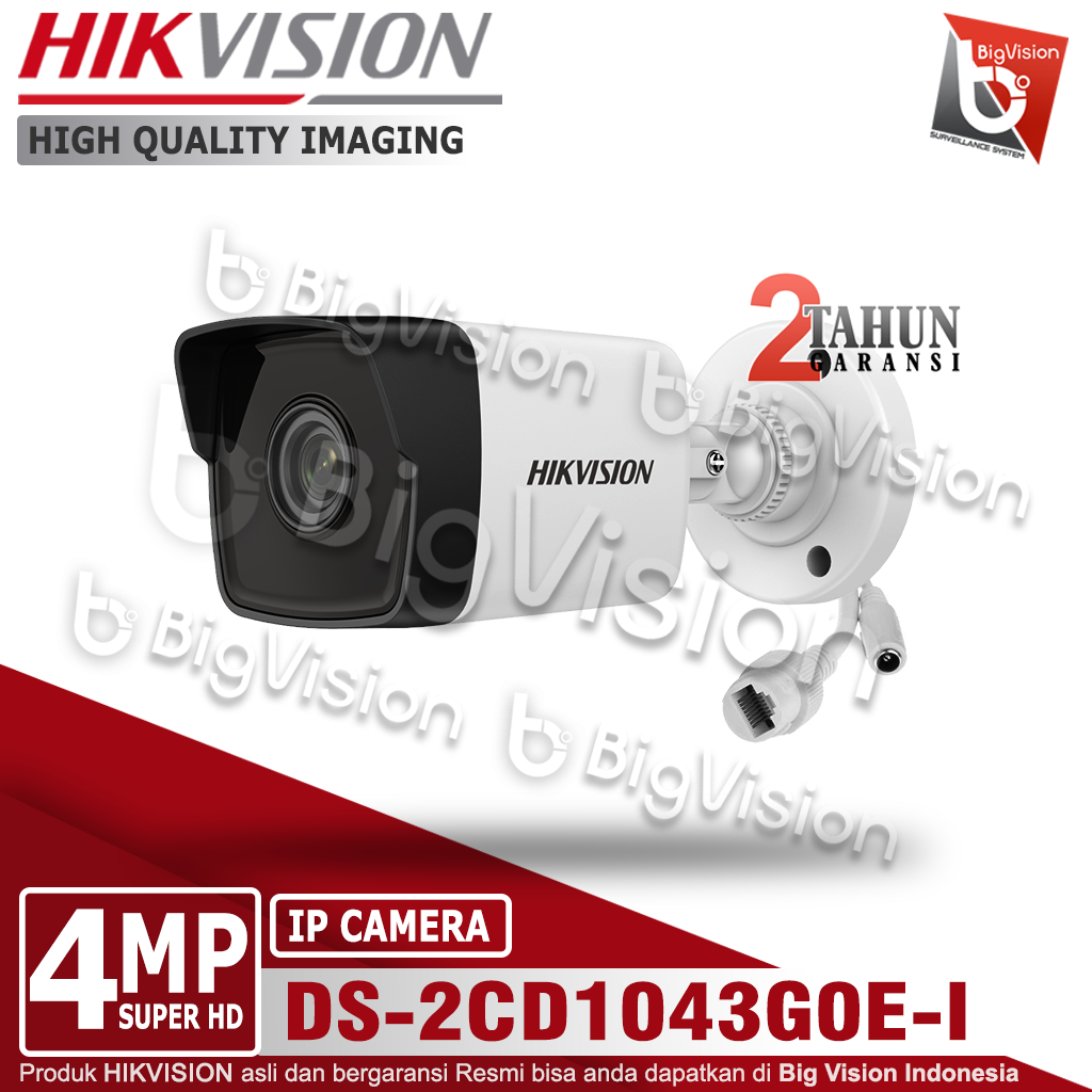 IP CAMERA HIKVISION OUTDOOR 4MP DS 2CD1043G0E I Lazada Indonesia