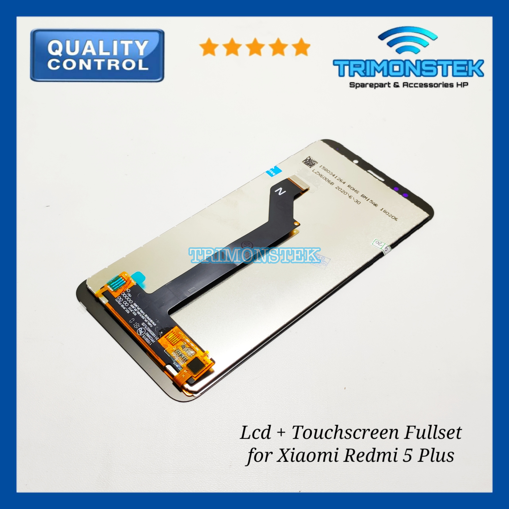 Lcd Touchscreen Compatible For Xiaomi Redmi 5 Plus Lazada Indonesia