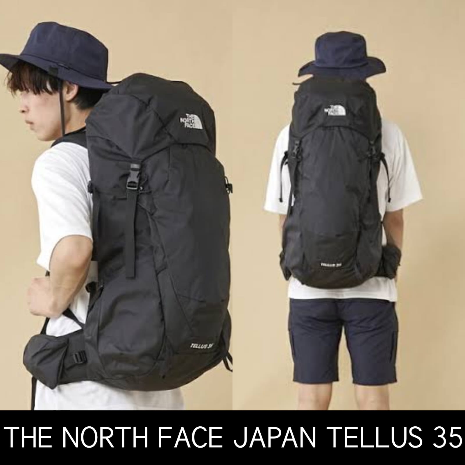 The North Face Tellus 35 Japan Tas Ransel Backpacker Tas Ransel