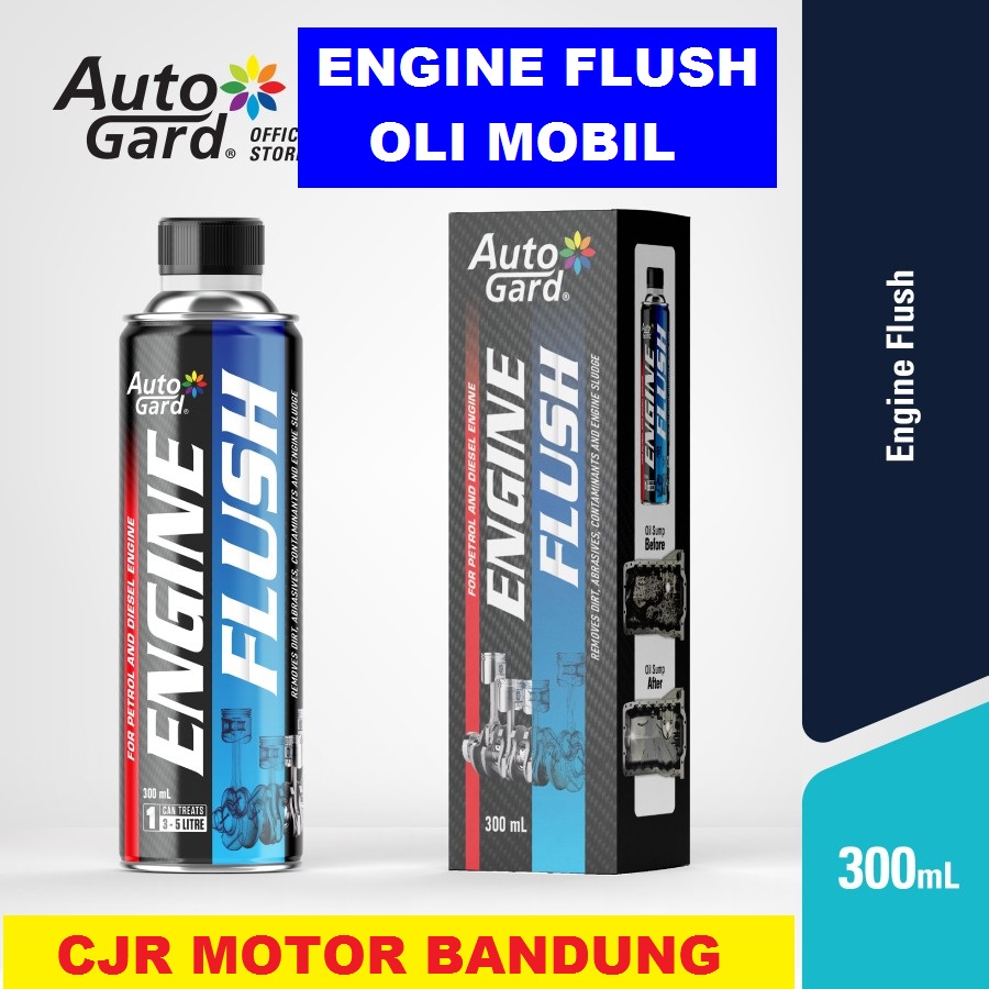 ENGINE OIL FLUSH AUTO GARD 300mL untuk kuras menguras pemersih oli ...