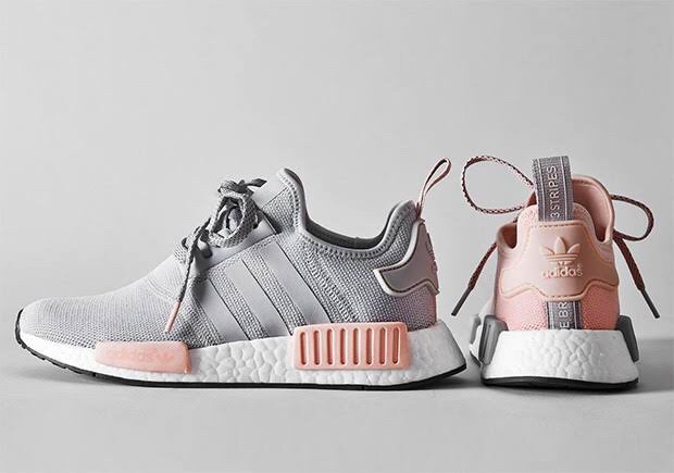 adidas nmd r1 gray and pink