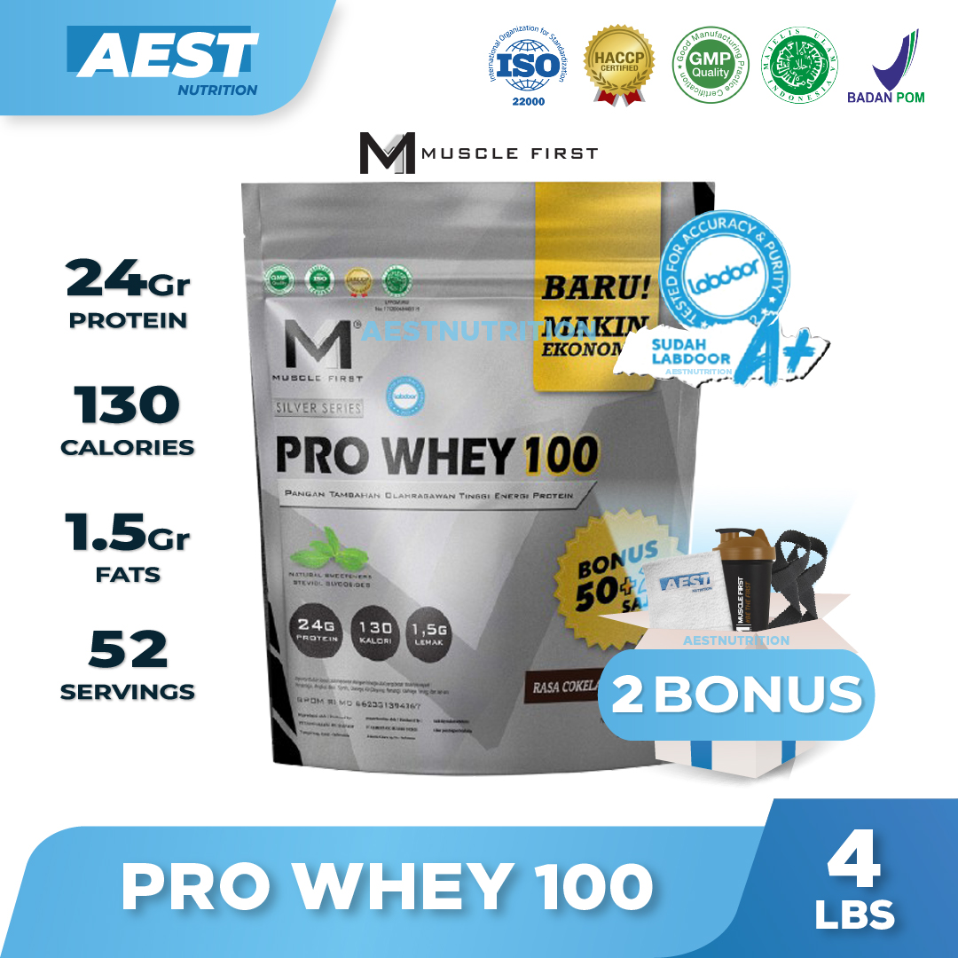 Muscle First Pro Whey 100 4lbs Susu Whey Protein Isolate Concentrate ...