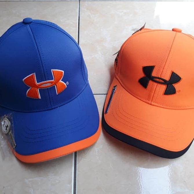 under armour orange cap