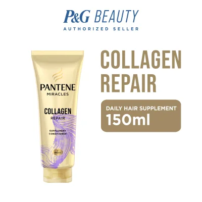 Pantene Conditioner Miracles Collagen Repair Daily Hair Supplement for Damage Care 150ml