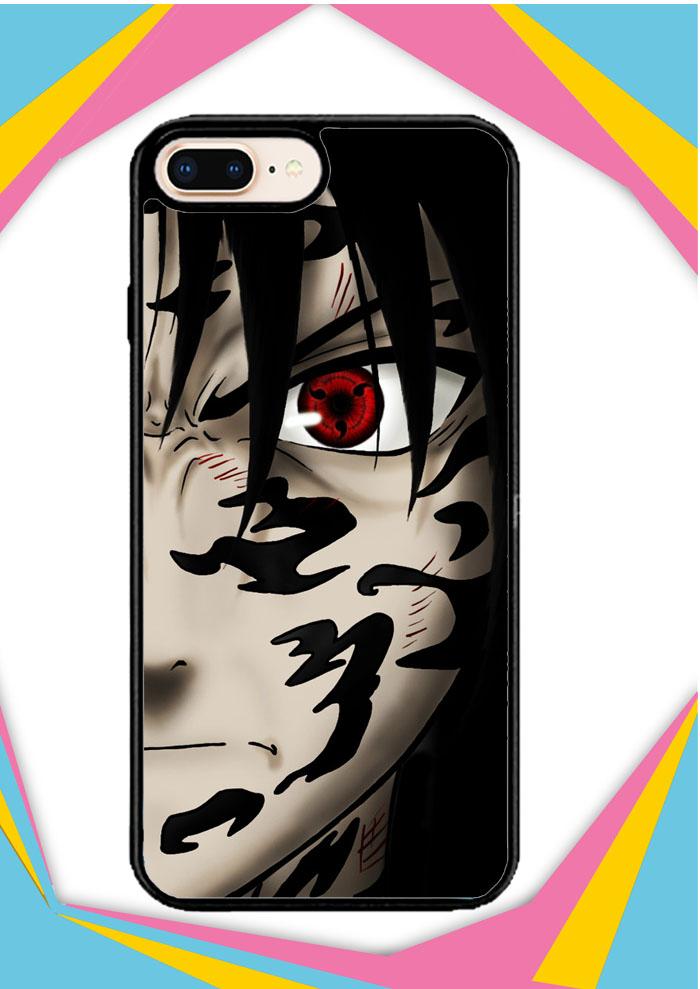 Casing iPhone 6 Plus Custom Hardcase Anime Naruto Itachi Sharingan Y0386 Case Cover