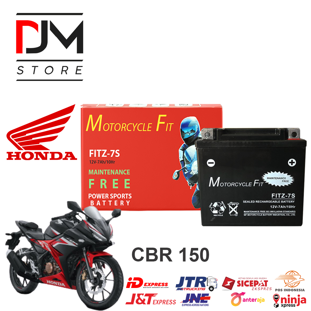 Aki Motor Honda CBR 150 Megapro New Sonic 150R Accu Motorcycle Fit