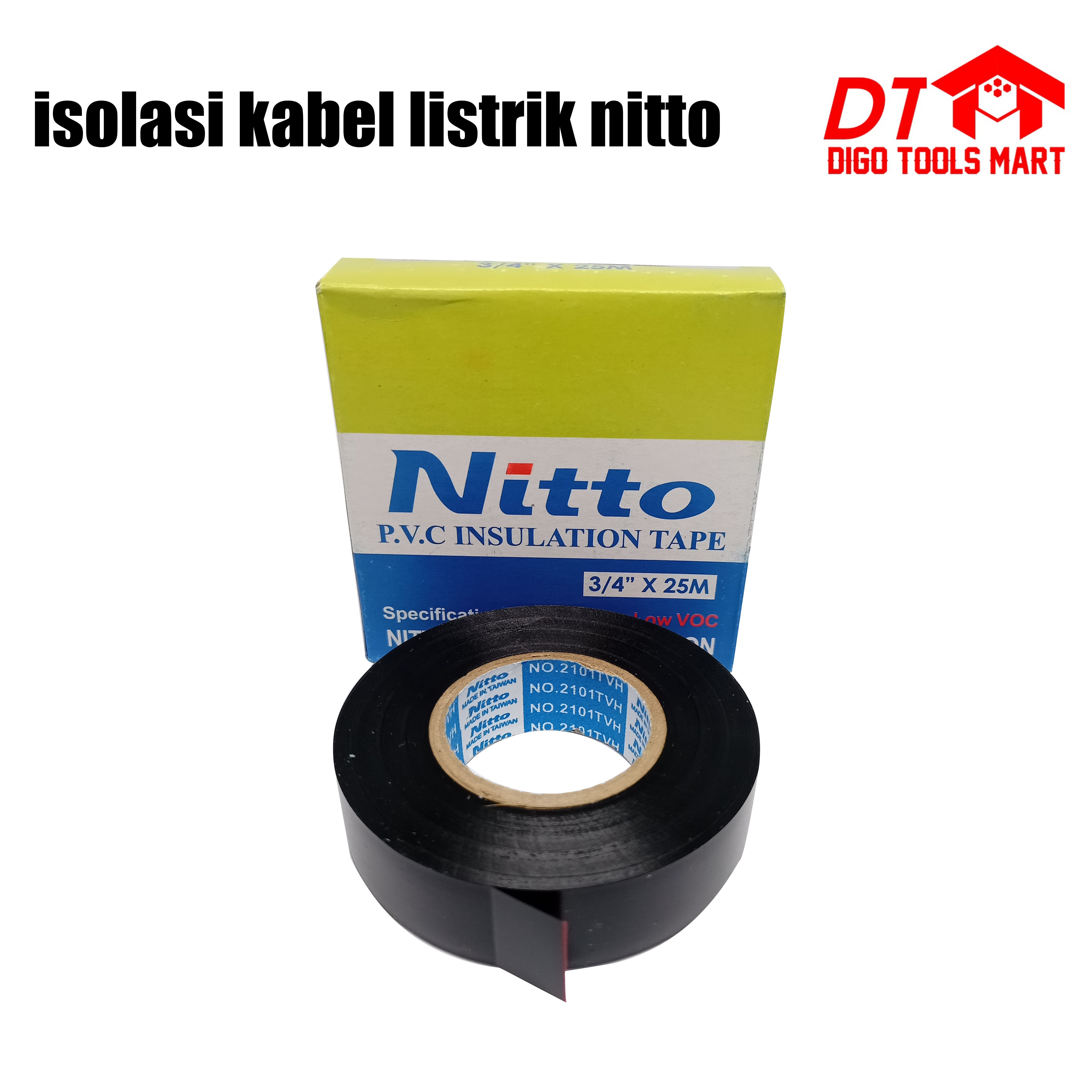 Isolasi Kabel Listrik Nitto 3/4x25m | Lazada Indonesia