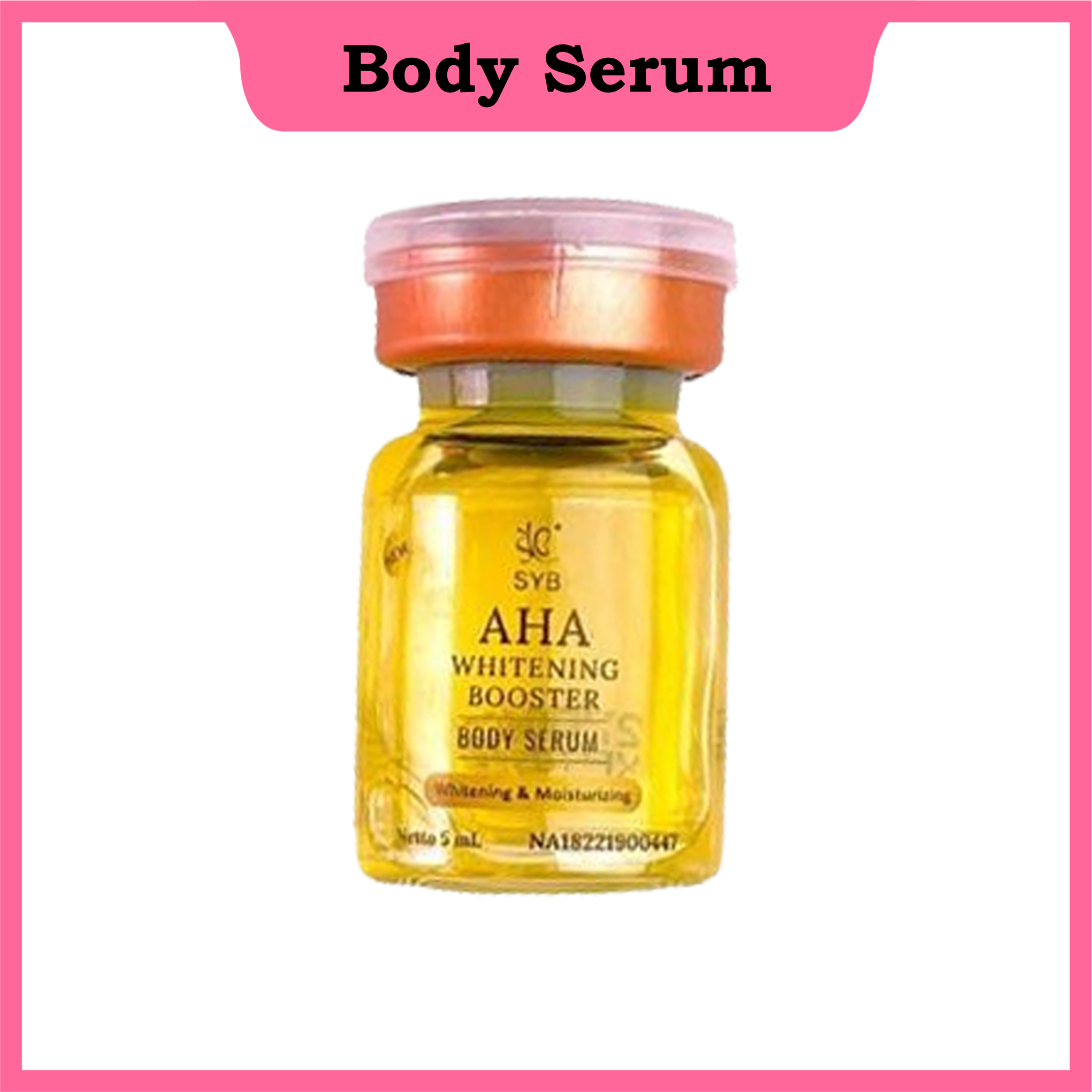 SYB AHA Whitening Body Serum Whitening dan Moisturizing Serum Pemutih ...