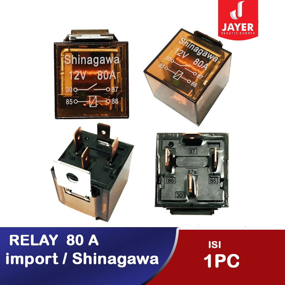 Relay Klakson / Relay lampu Led Motor Mobil Universal Sinagawa Import