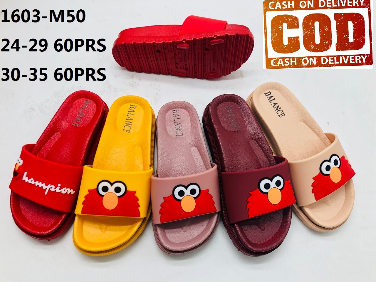 sandal balance elmo
