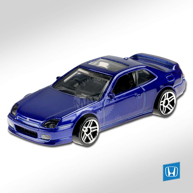 hot wheels honda prelude blue