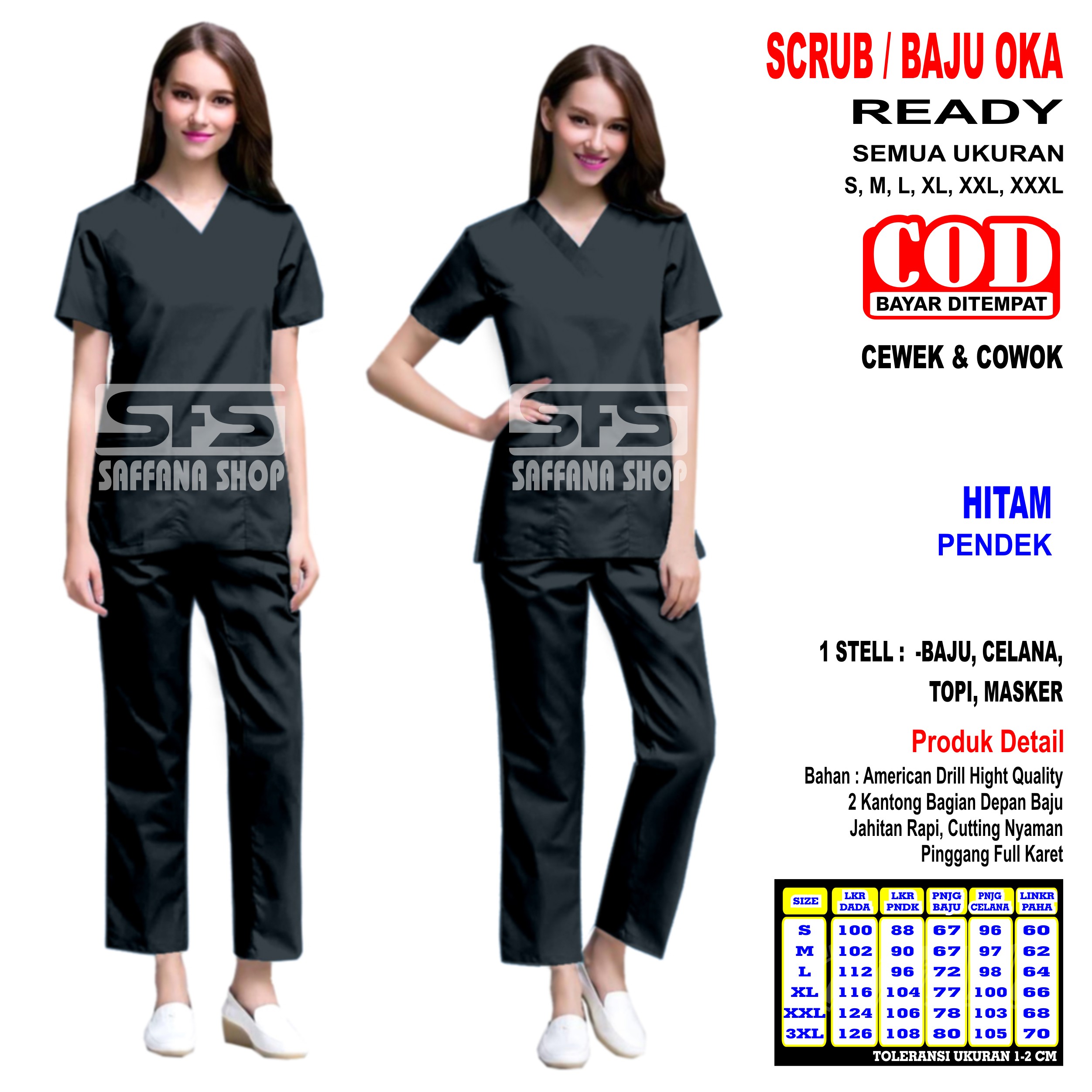 Baju OK / Baju OKA / Seragam OKA Lengan Pendek Bisa COD | Lazada Indonesia