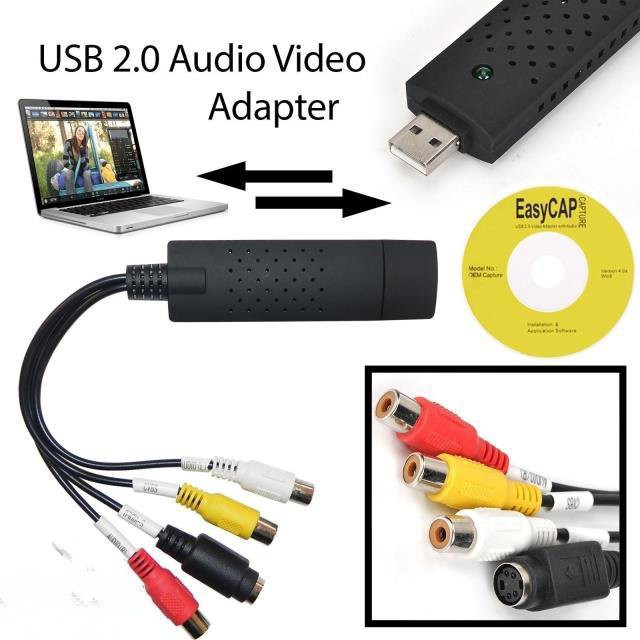 jual easycap usb video capture adapter 4 channel surabaya