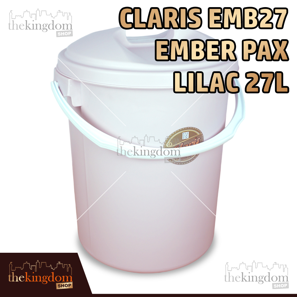 Claris EMB27 Ember Pax 27L Bucket Timba Wadah Storage 27 Liter Plastik