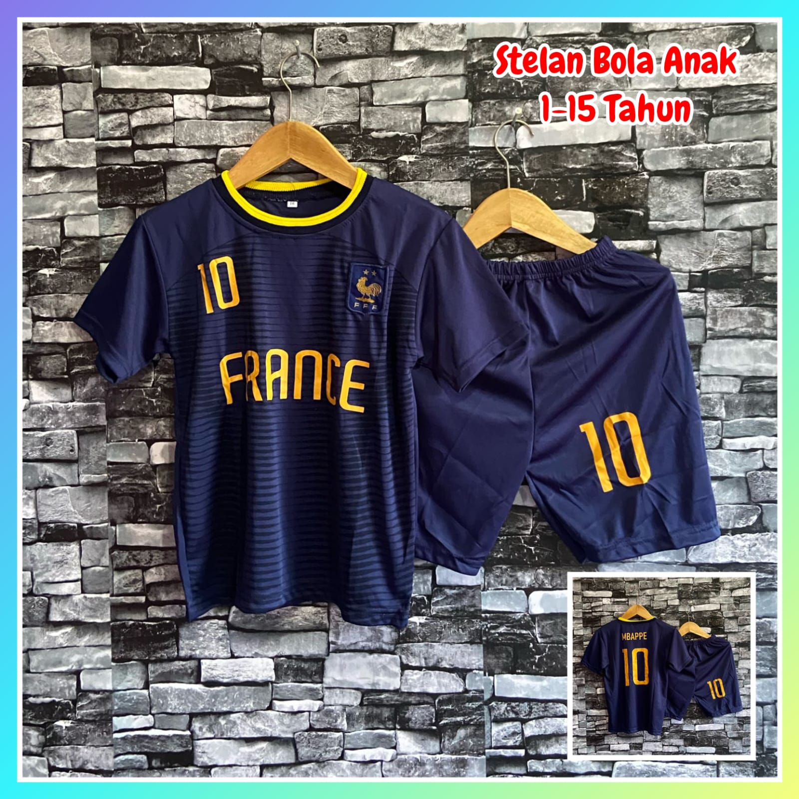 Jersey Bola Timnas Untuk Anak SD SMP Baju Futsal Timnas Junior Kids