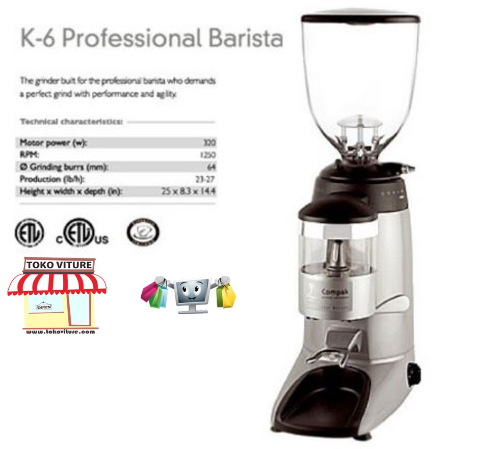 COMPAK COFFEE ELECTRIC GRINDER K6 