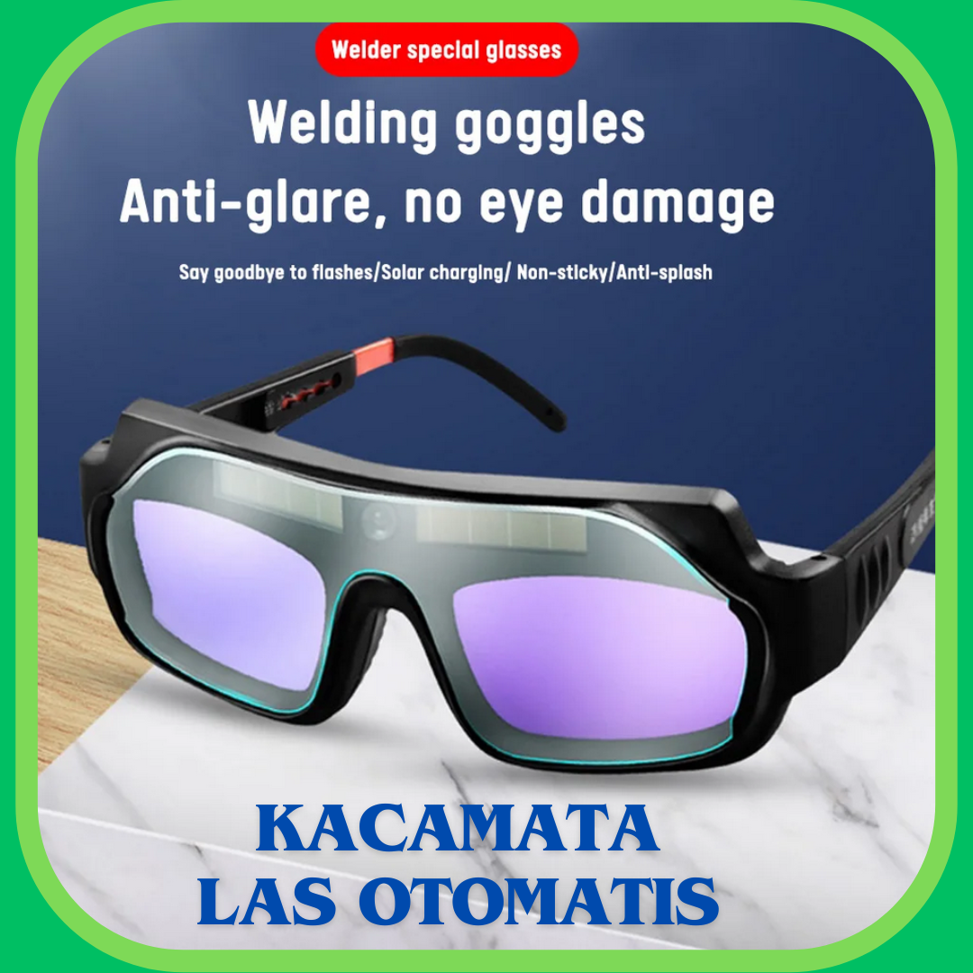 KING COD TaffGUARD Kacamata Las Otomatis Auto Darkening Soldering