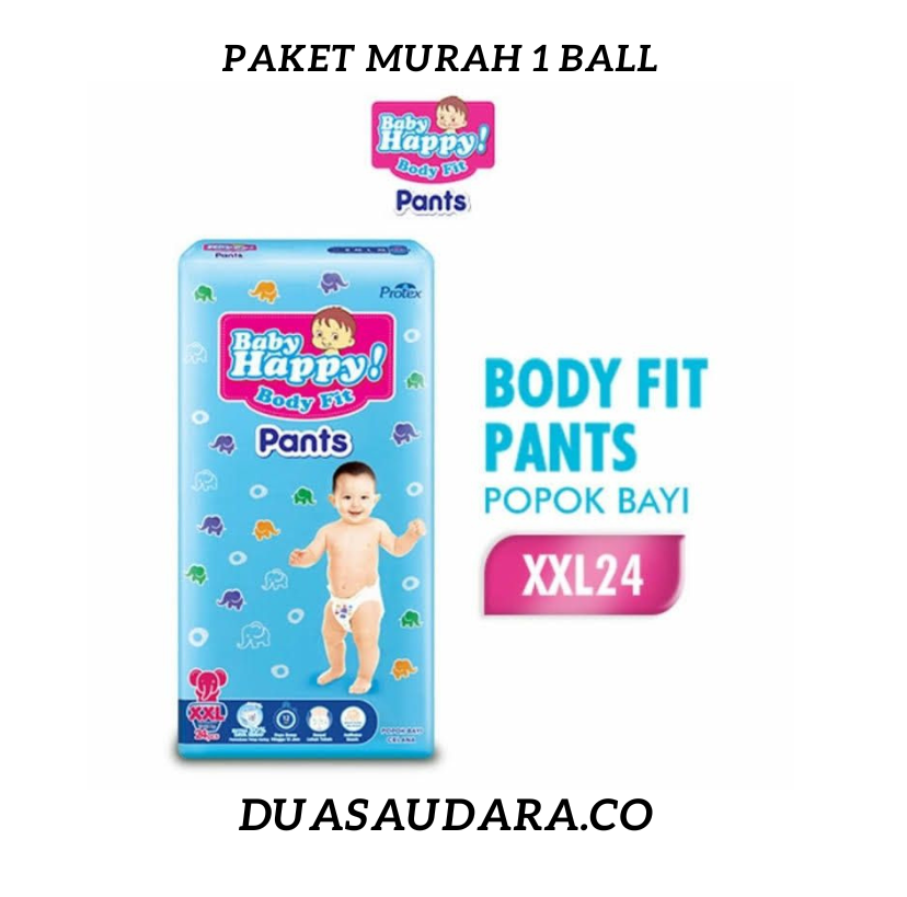 POPOK BAYI MURAH BABY HAPPY PANTS 1 BALL | Lazada Indonesia