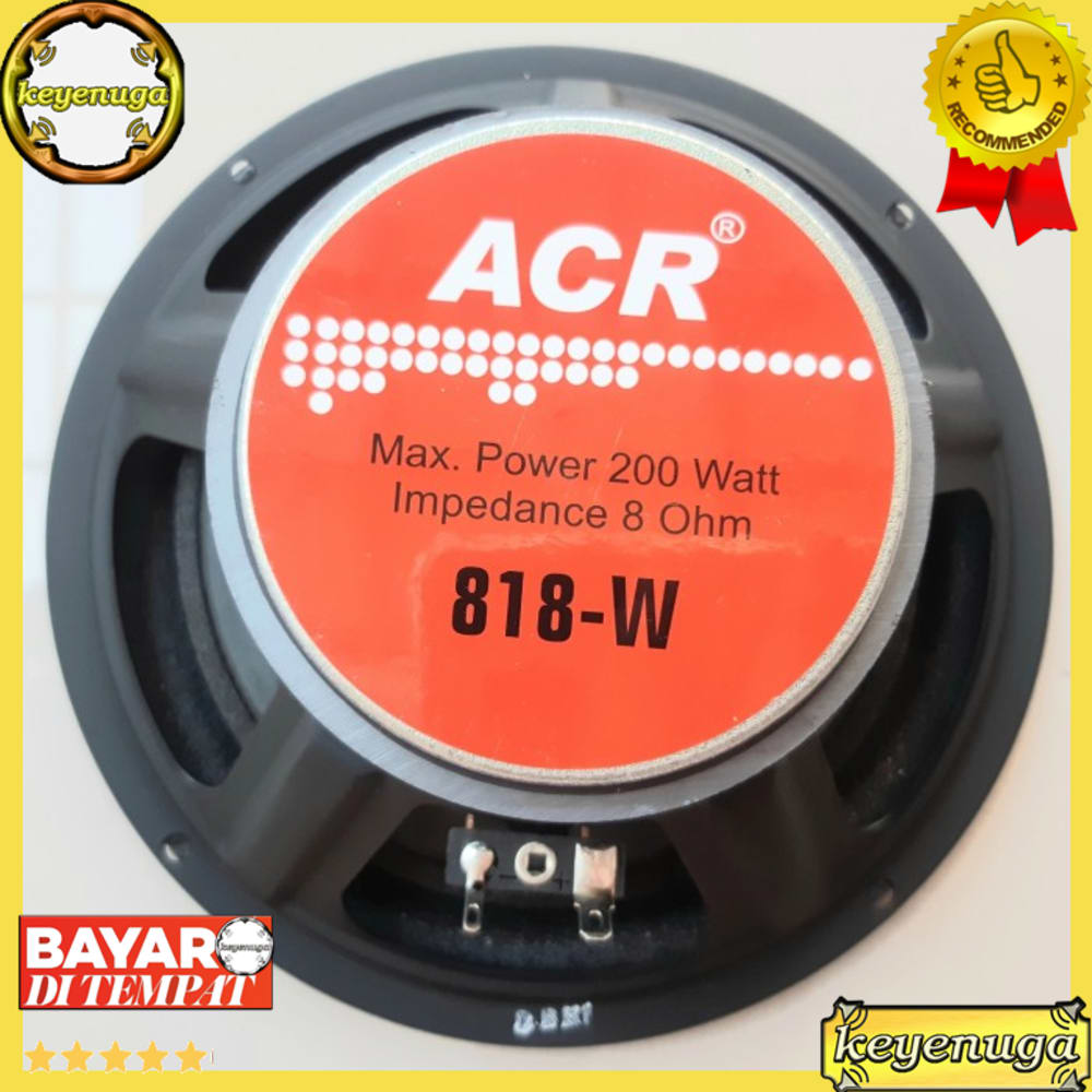 SPEAKER 8 INCH WOOFER ACR 818 200 WATT keyenuga Lazada Indonesia
