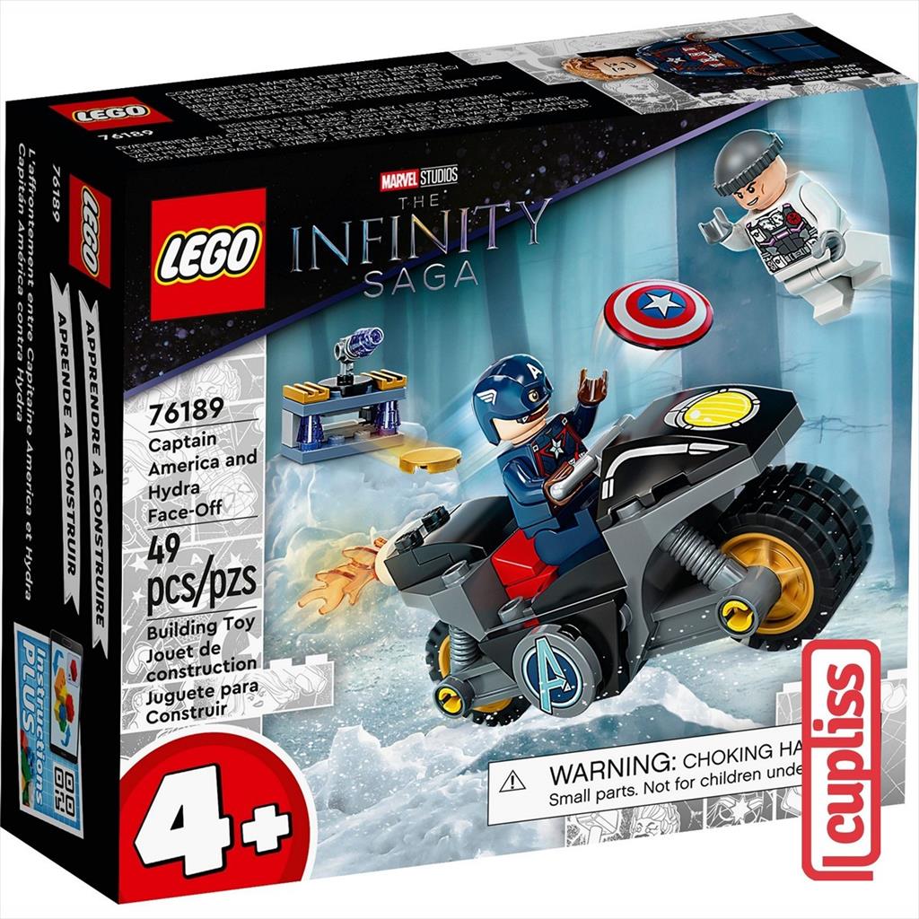 captain america lego car