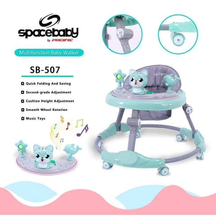 Baby Walker Space Baby Sb 507 Alat Bantu Jalan Bayi Lazada Indonesia