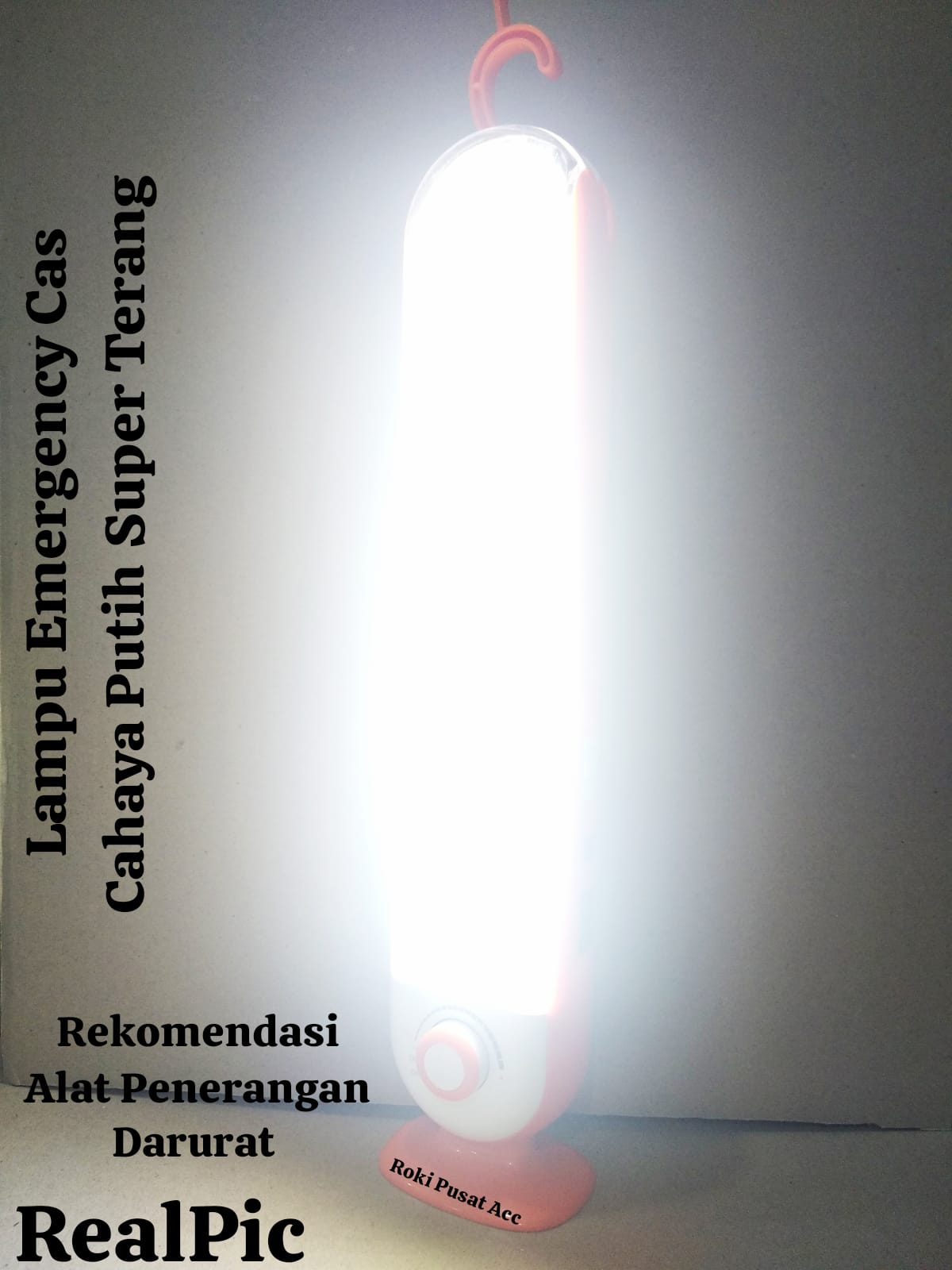 Lampu Emergency Super Led Panjang / Lampu Emergency Cas Super Terang
