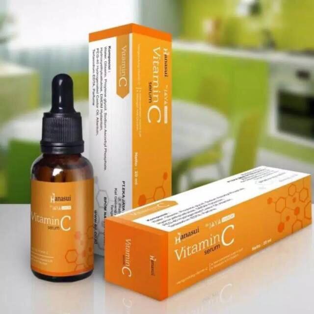 RHS COD - Hanasui Serum Vitamin C + Collagen Orange by Jaya Mandiri BPOM - 1 Pcs