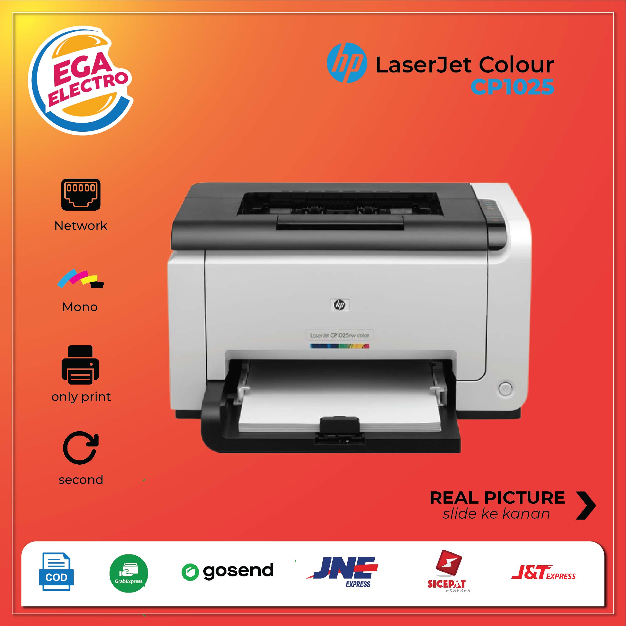 Printer HP LaserJet CP1025 Warna Siap Pakai Lazada Indonesia