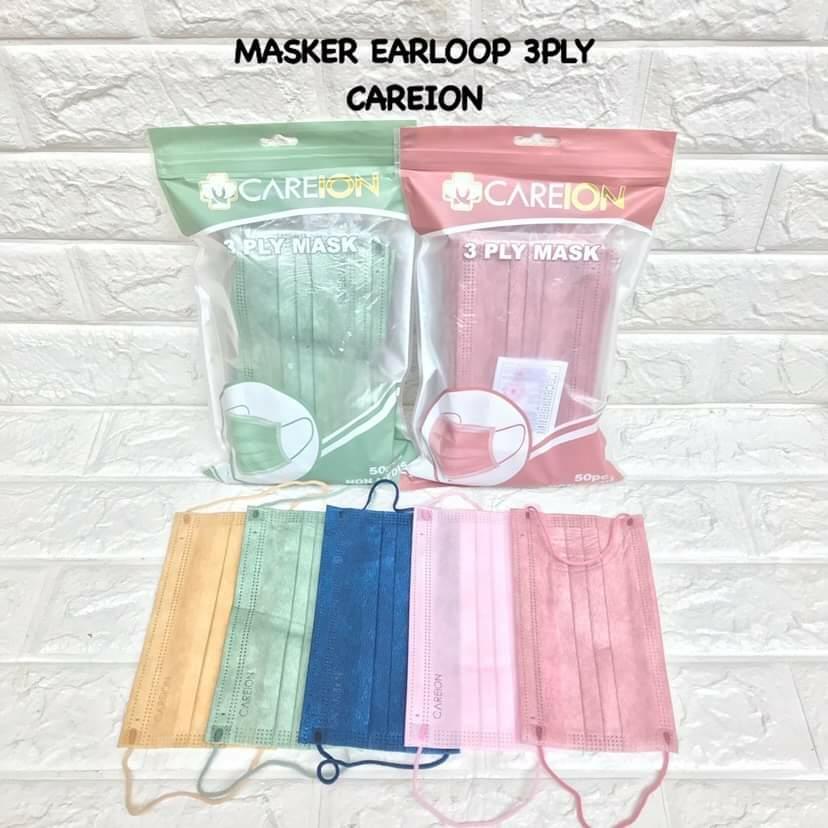 masker careion 3 ply