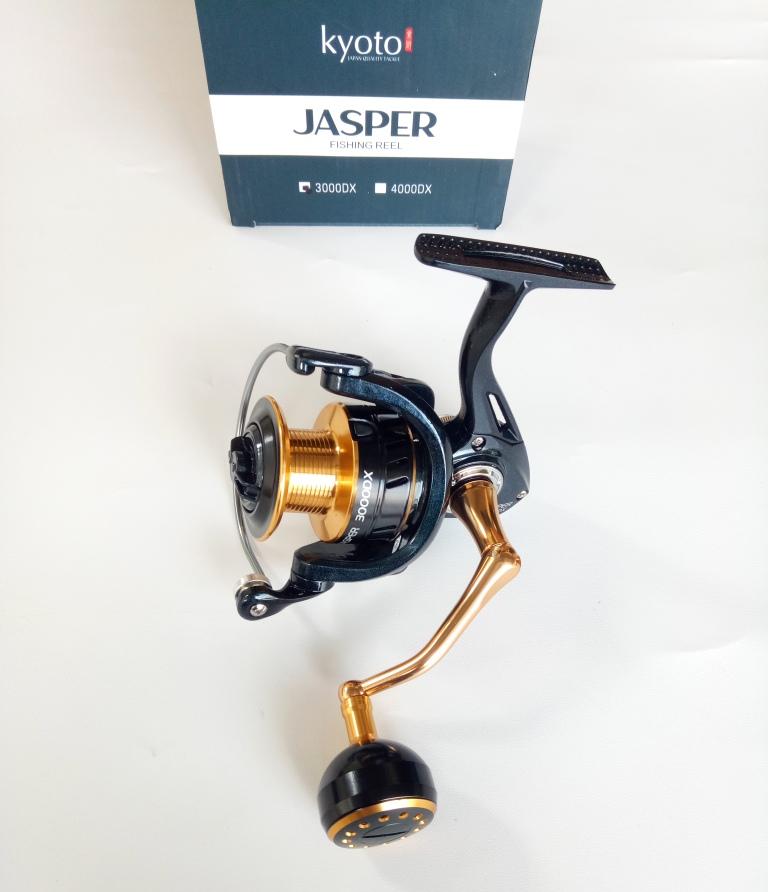 Reel Spinning Kyoto Jasper 3000DX Power Handle 10 Ball Bearing Fishing Reel