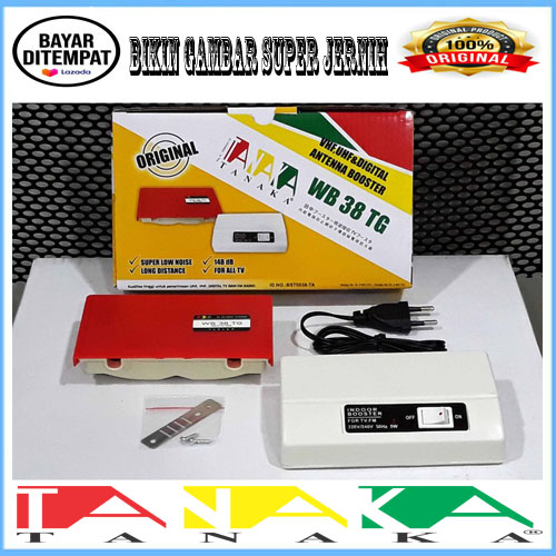 BOOSTER TANAKA WB 38 TG Antenna Booster VHF UHF & Digital Penguat