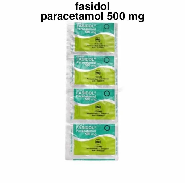 Obat Demam Panas Sakit Kepala Sakit Gigi Fasidol 500 Mg Fasidol Forte 650 Mg Fasidol Plus Paracetamol 500 Mg Per Strip Isi 10 Tablet Lazada Indonesia
