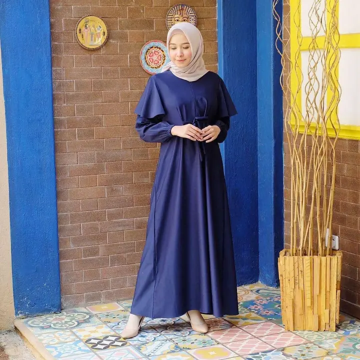 Promo Andini Maxi Baju Gamis Wanita Model Terbaru Bisa Bayar Ditempat Baju Gamis Hamil Baju Muslim Terbaru Baju Gamis Murah Dress Wanita Dress Simple Baju Long Dress Wanita Lazada Indonesia