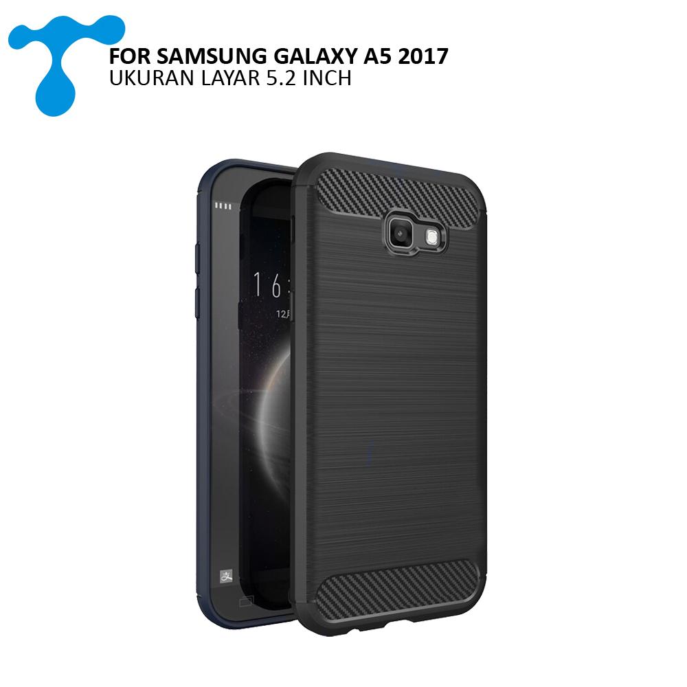 Toru- Case Samsung Softcase Samsung Galaxy A5 2017 / A520 Carbon Shockproof Elegant Case Samsung Galaxy A5 2017 / A520
