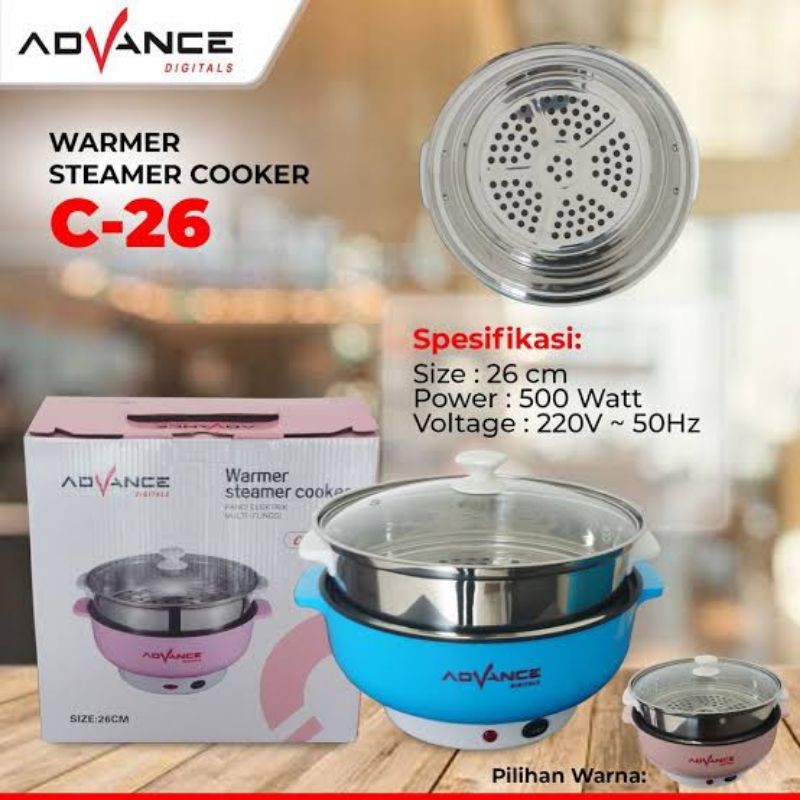 steamer cooker stainless steel