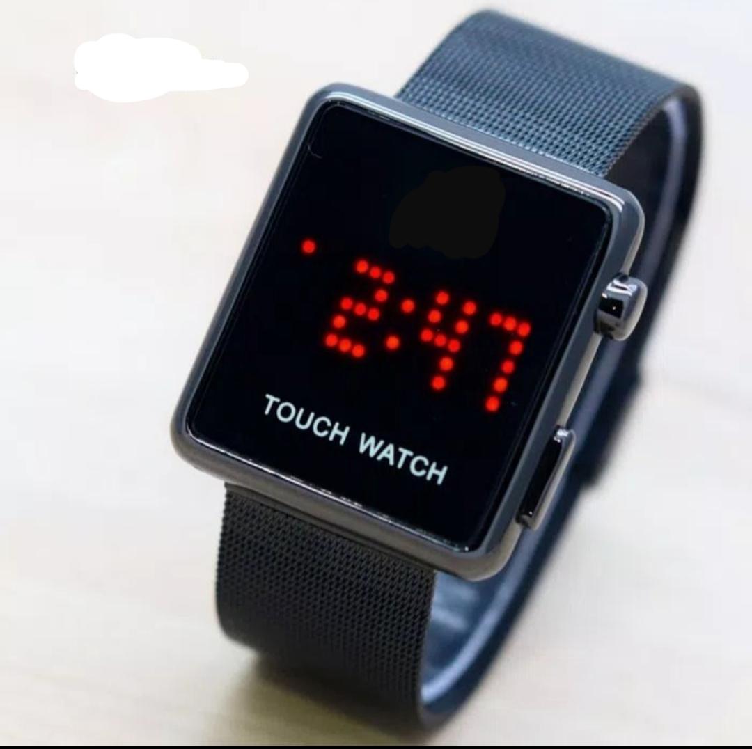 Jam Tangan Wanita Ip Digital Watch Touch Rantai Pasir model Kotak