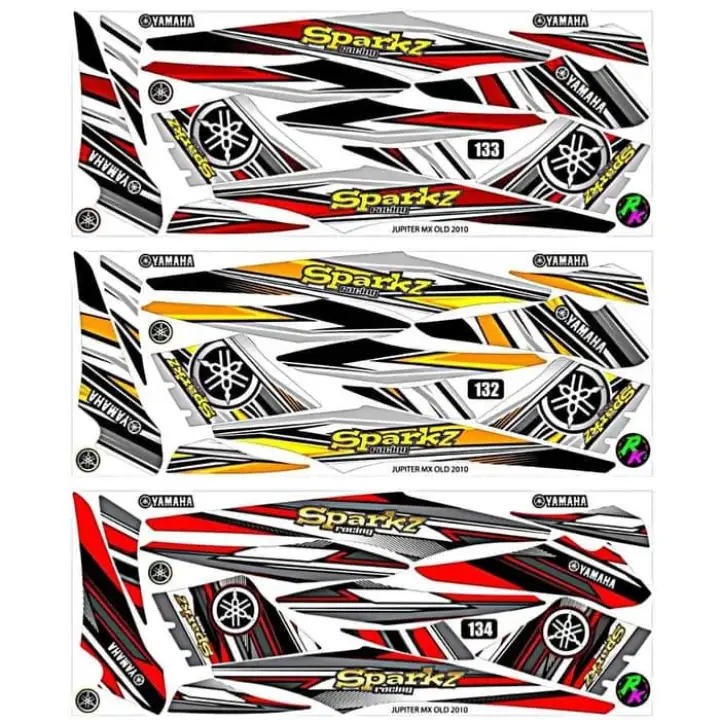 Sticker Striping Variasi Thailand Thailook Jupiter Mx 135 Old Lama