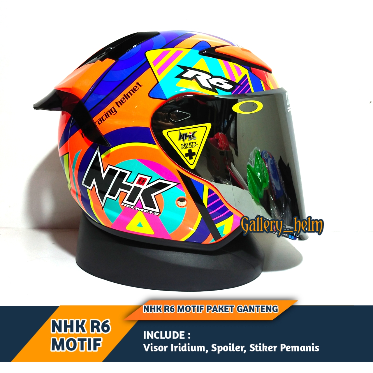 Visor iridium nhk hot sale r6