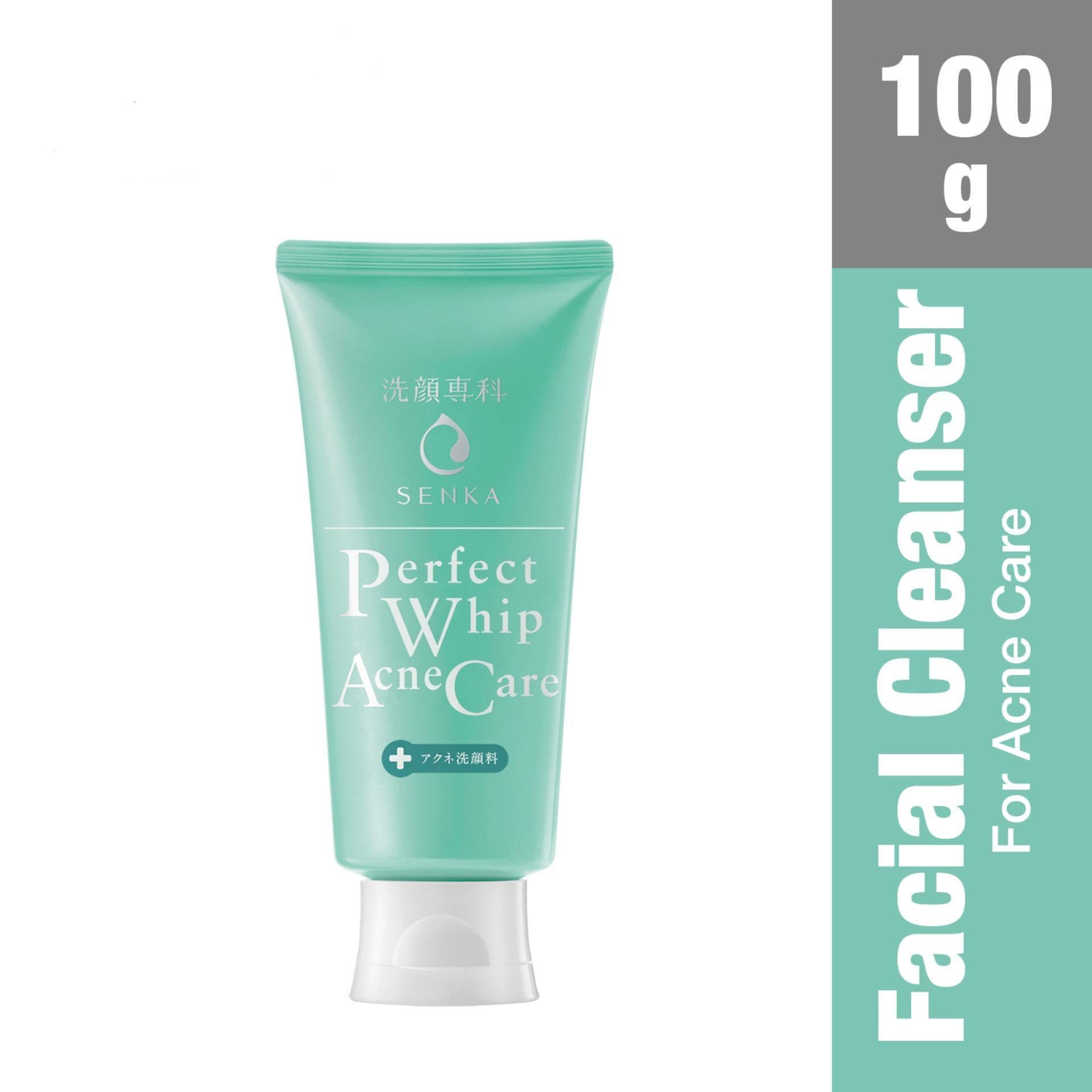 senka face wash acne