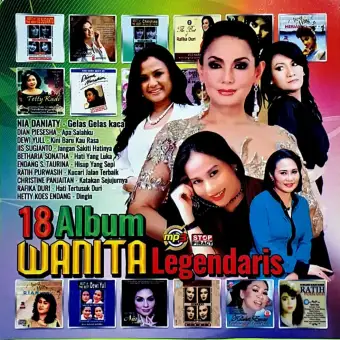 Kaset Mp3 Musik Audio Koleksi Lengkap Lagu Pop Kengan Nostalgia Legendaris Penyanyi Wanita Lazada Indonesia