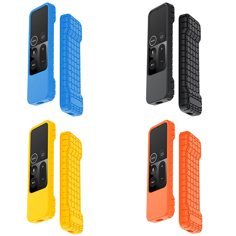 Silicone Proof Durable Soft Cover Waterproof Protective Case Rectangle Sleeve for Apple TV 4K Remote Control